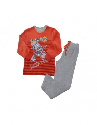 Pijama tundosado niño Biker Dogs de Tobogán