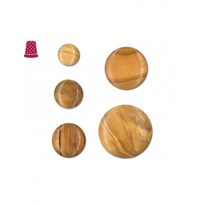 Botones de madera