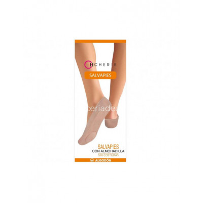 Salvapies (pinki) algodón sin costuras y con almohadilla...