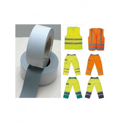 Cinta reflectante para coser