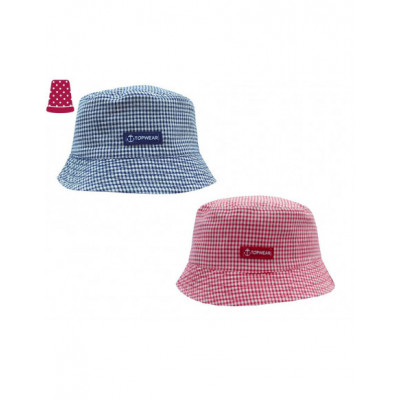 Gorro bebé reversible vichy/liso de Mirallés - varios...