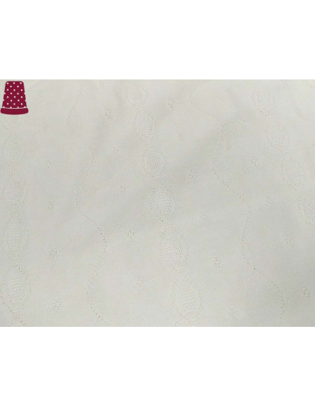 Conjunto Primera Comunión niña perlé calado cenefas de Linn by Diacar