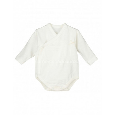 Body bebé Ceremonia manga larga calado de Calamaro -...