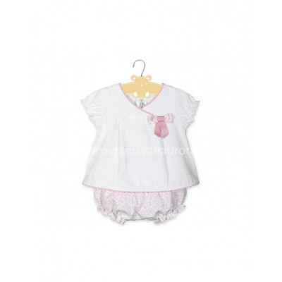 Conjunto bebé niña verano niña Indira de Calamaro