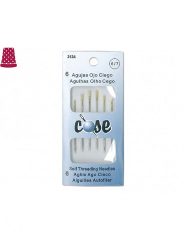 Aguja para coser ojo ciego (sobre 6 unidades)...