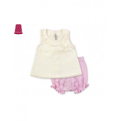 Conjunto verano pololo puntillas de Calamaro