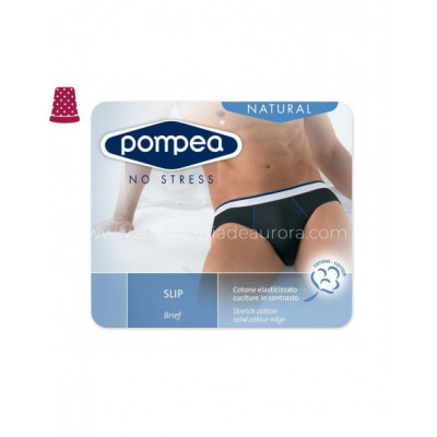 Slip algodón goma vista Tommy de Pompea - varios colores