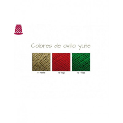 Ovillo cordón yute 2