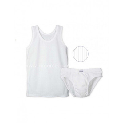Conjunto Comunión niño modelo Series (slip) - varios colores