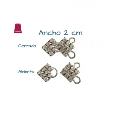 Broche simil strass 2