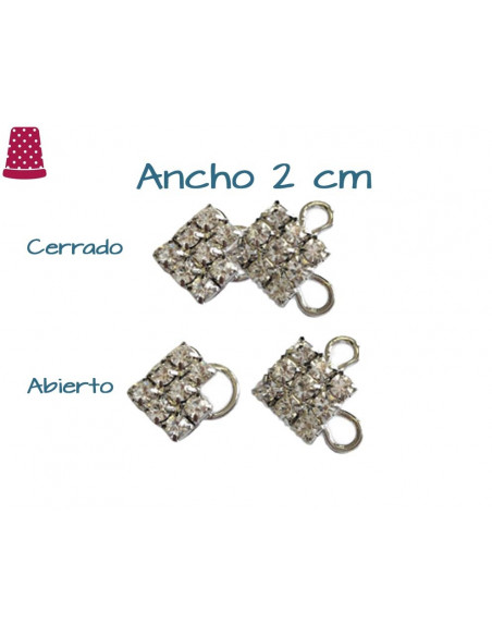 Broche simil strass
