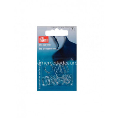 Accesorios sujetador transparentes (10 piezas) Prym -...
