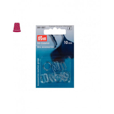 Accesorios sujetador transparentes (10 piezas) Prym -... 2