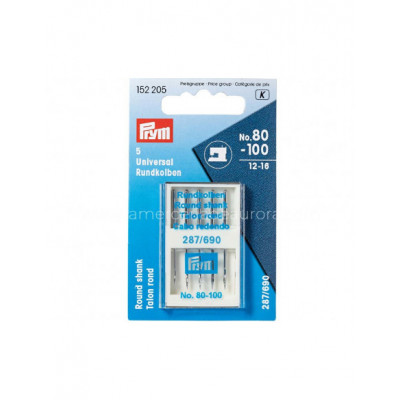 Agujas máquina de coser talón redondo (tamaños surtidos)...