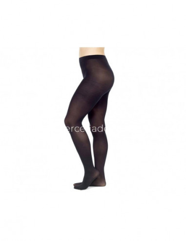 Panty Plus extra fit opaco negro 50 DEN de Pompea