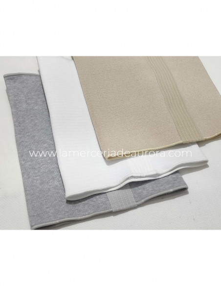 Faja elástica tubular protección lumbar algodón - 3 colores
