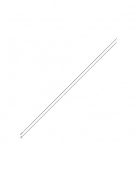Agujas tricotar de aluminio (60cms largo) de Pony - varias medidas