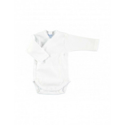 Body bebé cruzado manga larga 1150 de Babidu