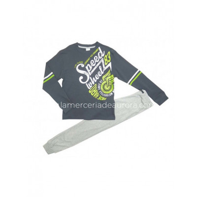 Pijama juvenil algodón interlock Speed de Tobogan