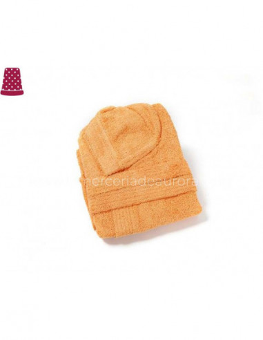 Albornoz infantil con capucha Gold - varios...