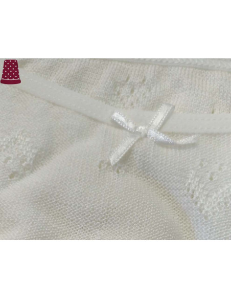 Conjunto Primera comunión niña perlé calado de Linn by Diacar