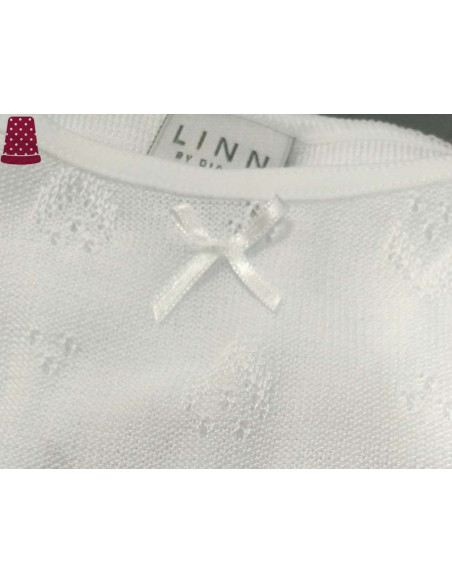 Conjunto Primera comunión niña perlé calado de Linn by Diacar