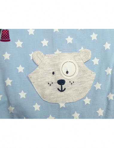 Pelele bebé niño Dog star entretiempo de Yatsi