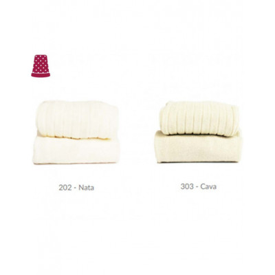 Calcetín ceremonia niña con cenefa relieve de Cóndor -... 2