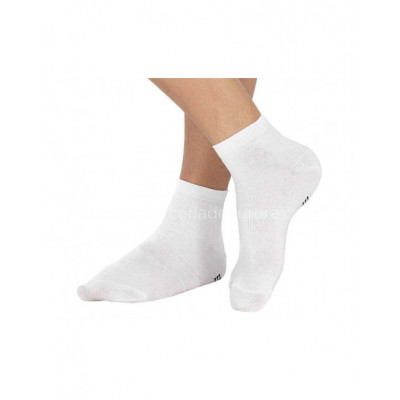 Calcetines deportivos para hombre (pack 3 pares) de Pompea - BLANCO