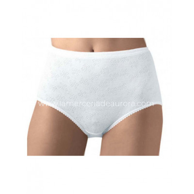 Braga clásica señora calada mariposas algodón 2004 de Goher 2