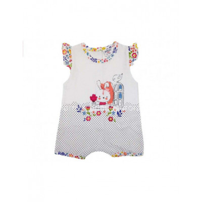Pelele corto de verano niña Conejita de Yatsi