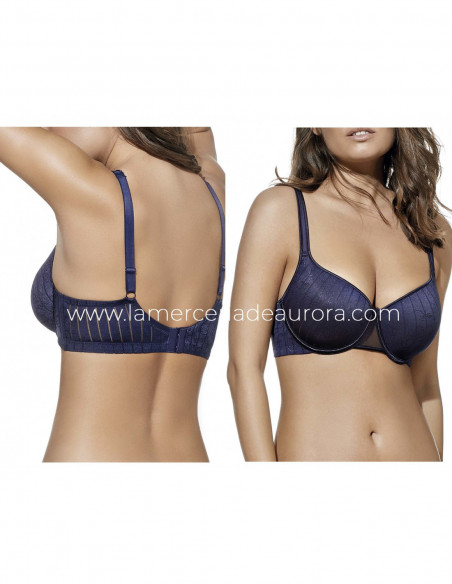 Sujetador Vanesa copa C con aros y relleno de Selene - varios colores