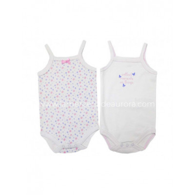 Body bebé niña tirantes Collect moments (2 uds) de Yatsi