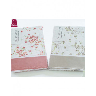 Sábanas de tela 100% algodón Dalur de Clara Vidal -...