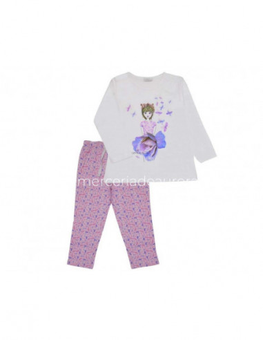 Pijama entretiempo niña Romantic de Tobogan