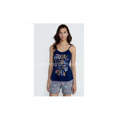 Pijama corto de mujer Today is going to be a great day de...