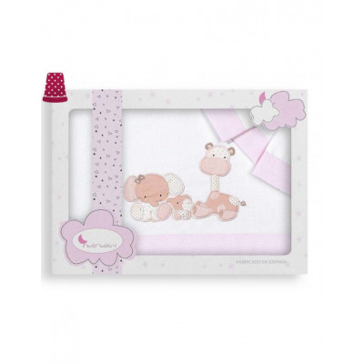 Juego de sábanas Cuna Zoo - varios colores 2