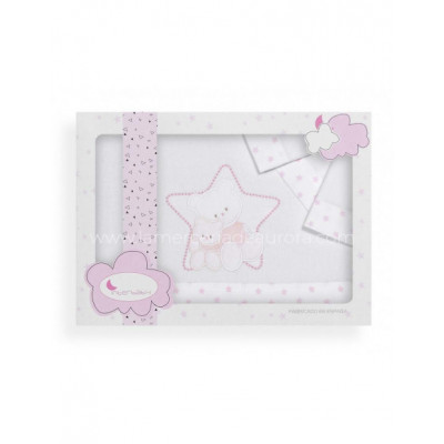 Juego de sábanas cuna Ositos cariñosos - varios colores