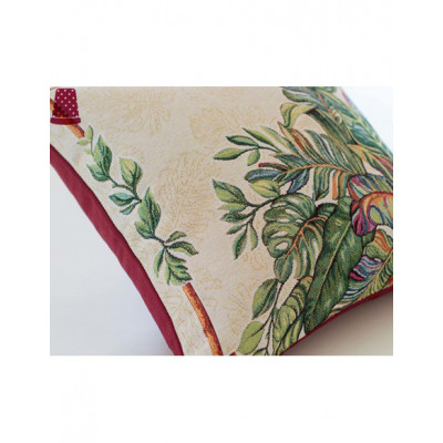 Funda de cojín modelo Hojas 2