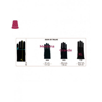 Guantes de algodón (par) - varios colores 2