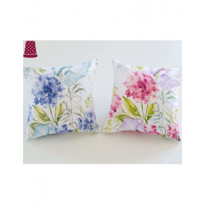 Funda de cojín Hortensias - varios colores