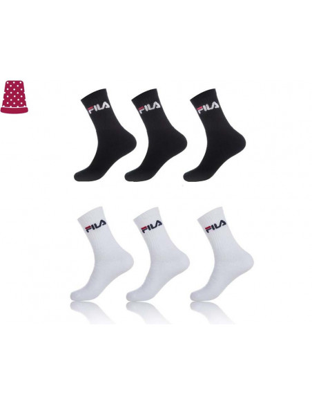 Calcetín deportivo con rizo (pack 3 pares) F9505 de Fila - varios colores