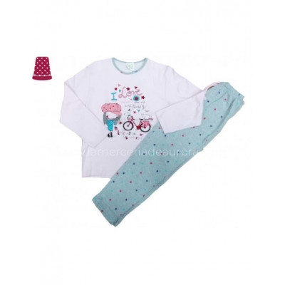 Pijama infantil algodón interlock Pets de Tobogán