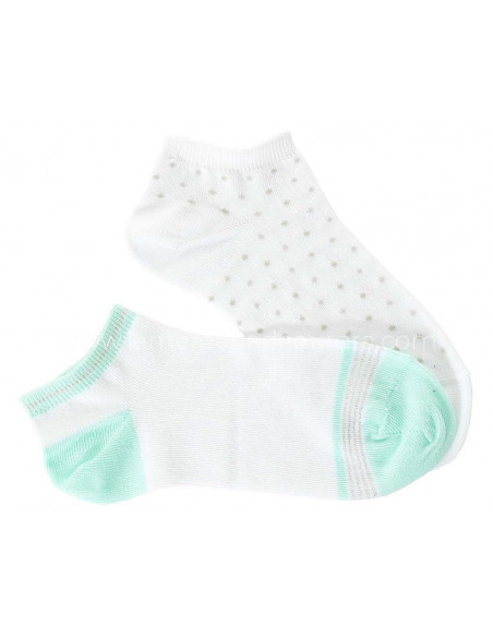 Mini calcetín de mujer Loving (2 pares) de Pompea