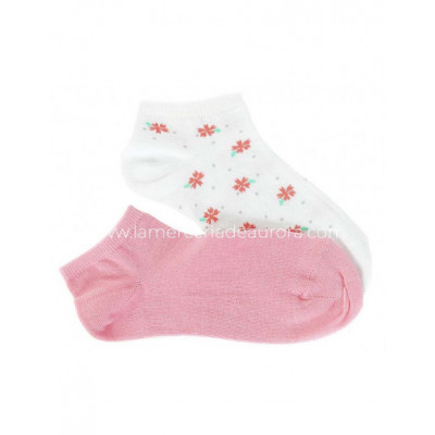 Mini calcetín de mujer Spring (2 pares) de Pompea