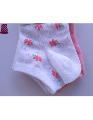 Mini calcetín de mujer Spring (2 pares) de Pompea
