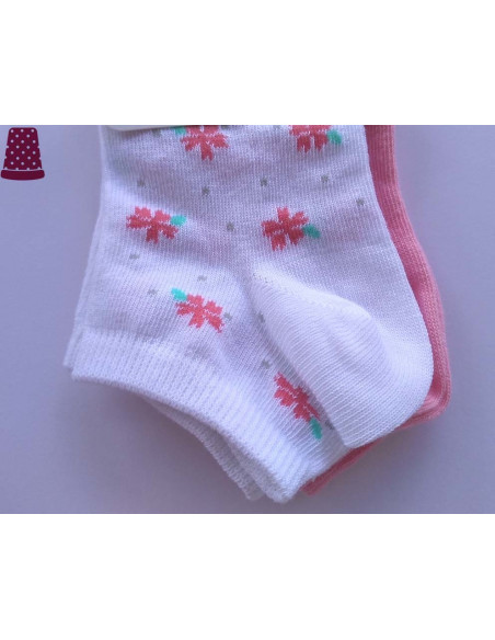 Mini calcetín de mujer Spring (2 pares) de Pompea