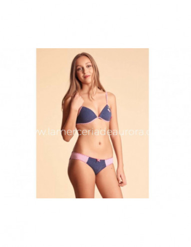 Conjunto juvenil modelo jeans de Kehat