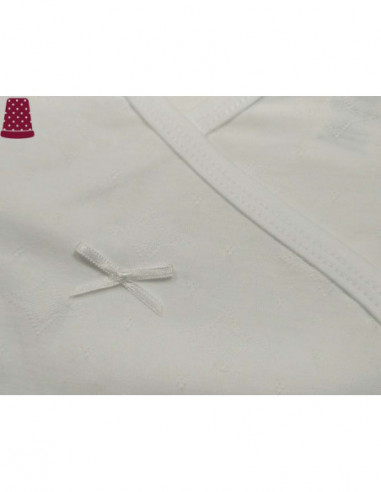 Body bebé cruzado manga corta Estrellitas de...