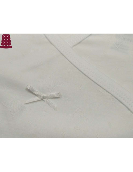 Body bebé cruzado manga corta Estrellitas de Calamaro - varios colores